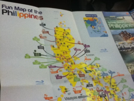 Peta Pariwisata Filipina